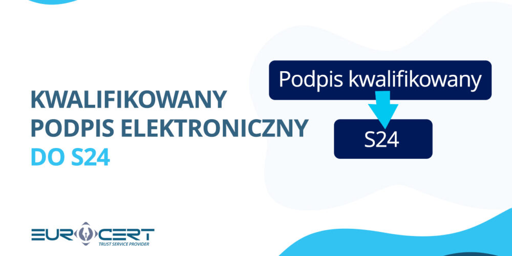 Kwalifikowany podpis elektroniczny do S24