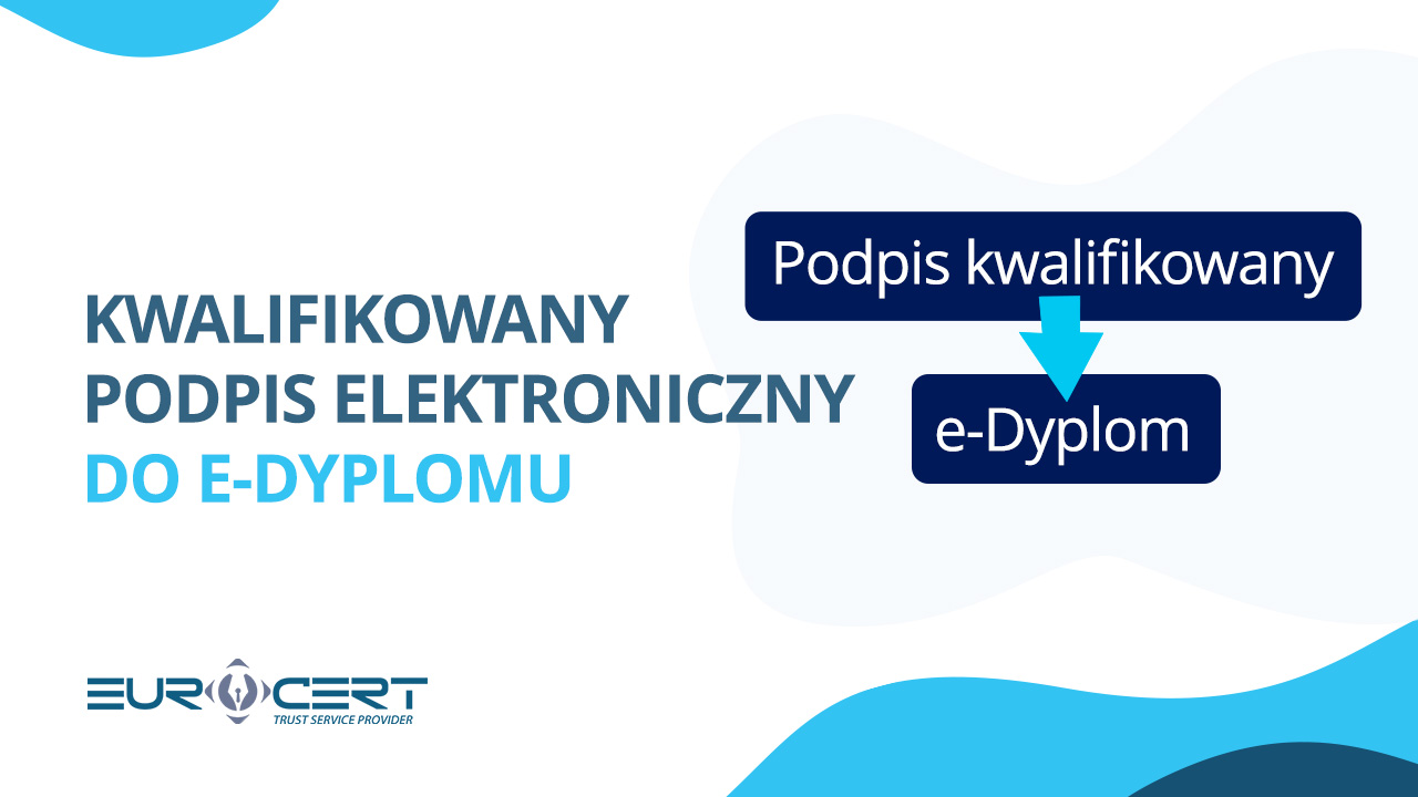 Kwalifikowany podpis elektroniczny do e-Dyplomu