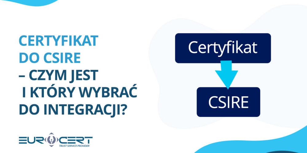 Certyfikat do CSIRE – czym jest i który wybrać do integracji?