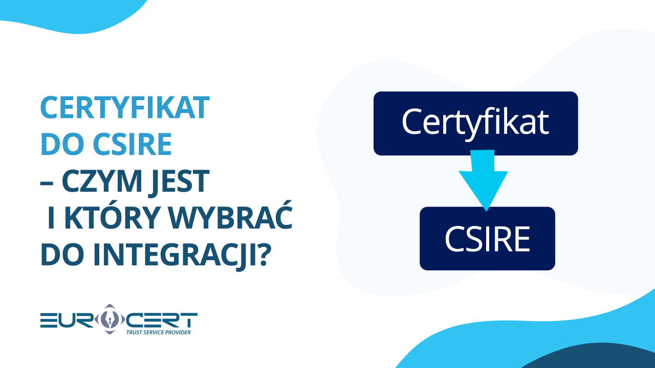 Certyfikat do CSIRE – czym jest i który wybrać do integracji?